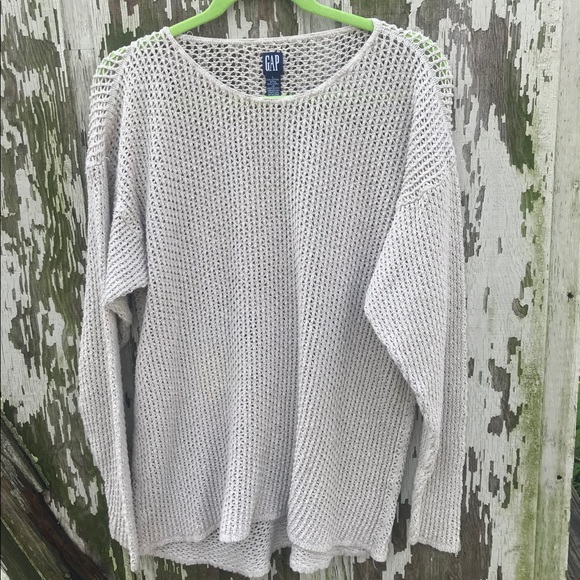 GAP Sweaters - 🌺GAP loose knit Pullover tan sweater size large!